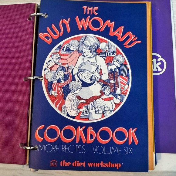 Vintage Other - Vintage My Diet Workshop Recipe File Cookbook Binder 1979
